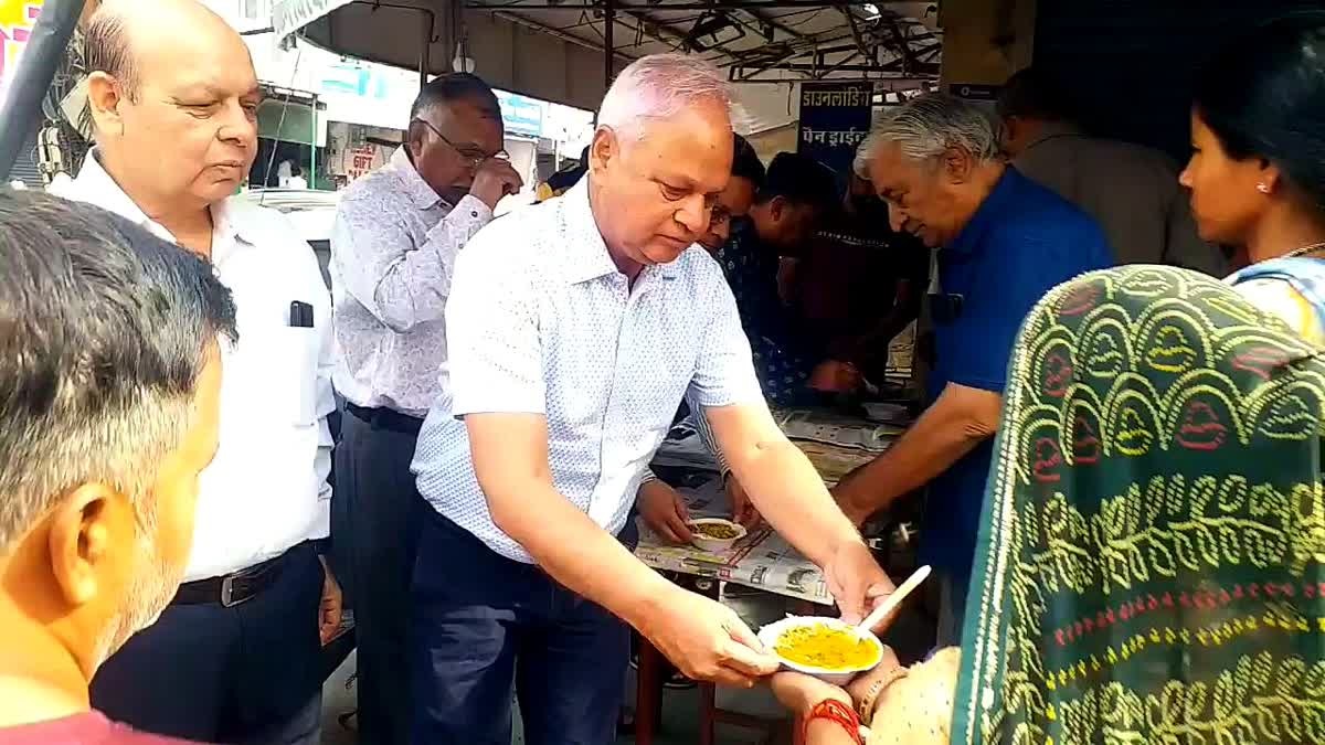Retired Officer Ghaneshwar Sharma