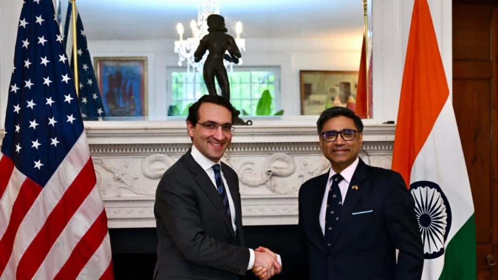 Vikram Misri met Secretary Jeffrey Kessler