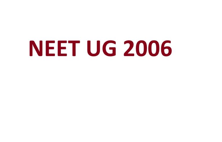 NEET UG 2026